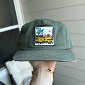The North Face Army Green Snapback Hat